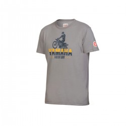 T-Shirt Yamaha Abbot grigia